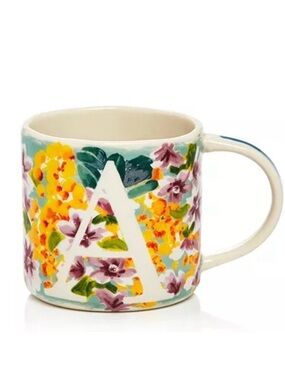 Anthropologie "A" Mug Dawn
Monogram Floral